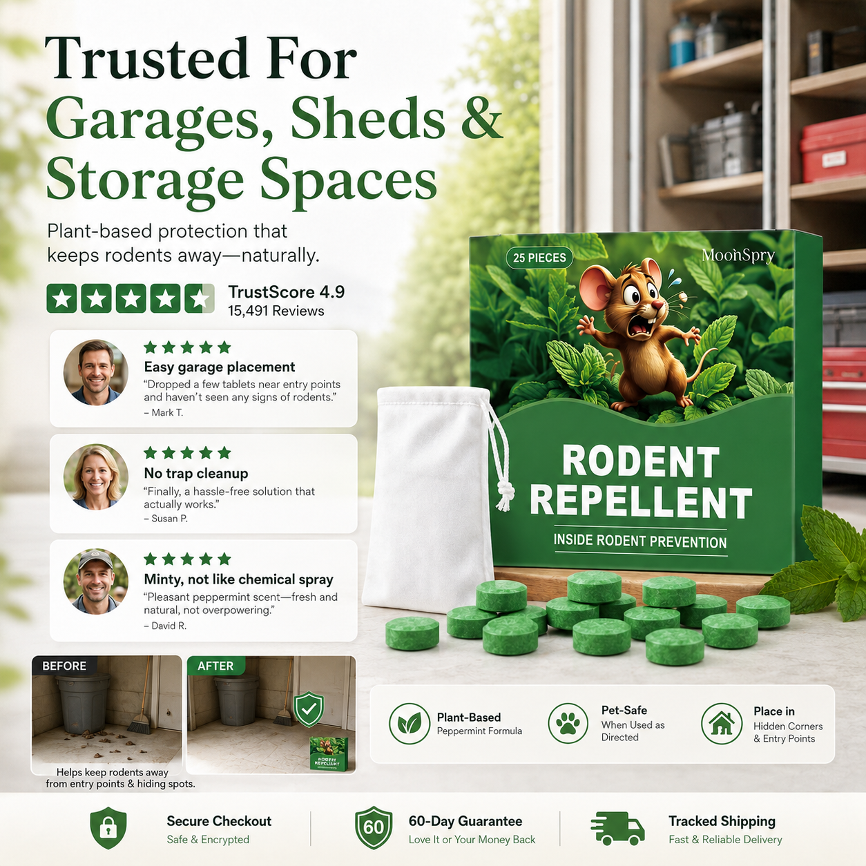 Get Rid of Rats & Mice — Without Poison, Traps, or Mess