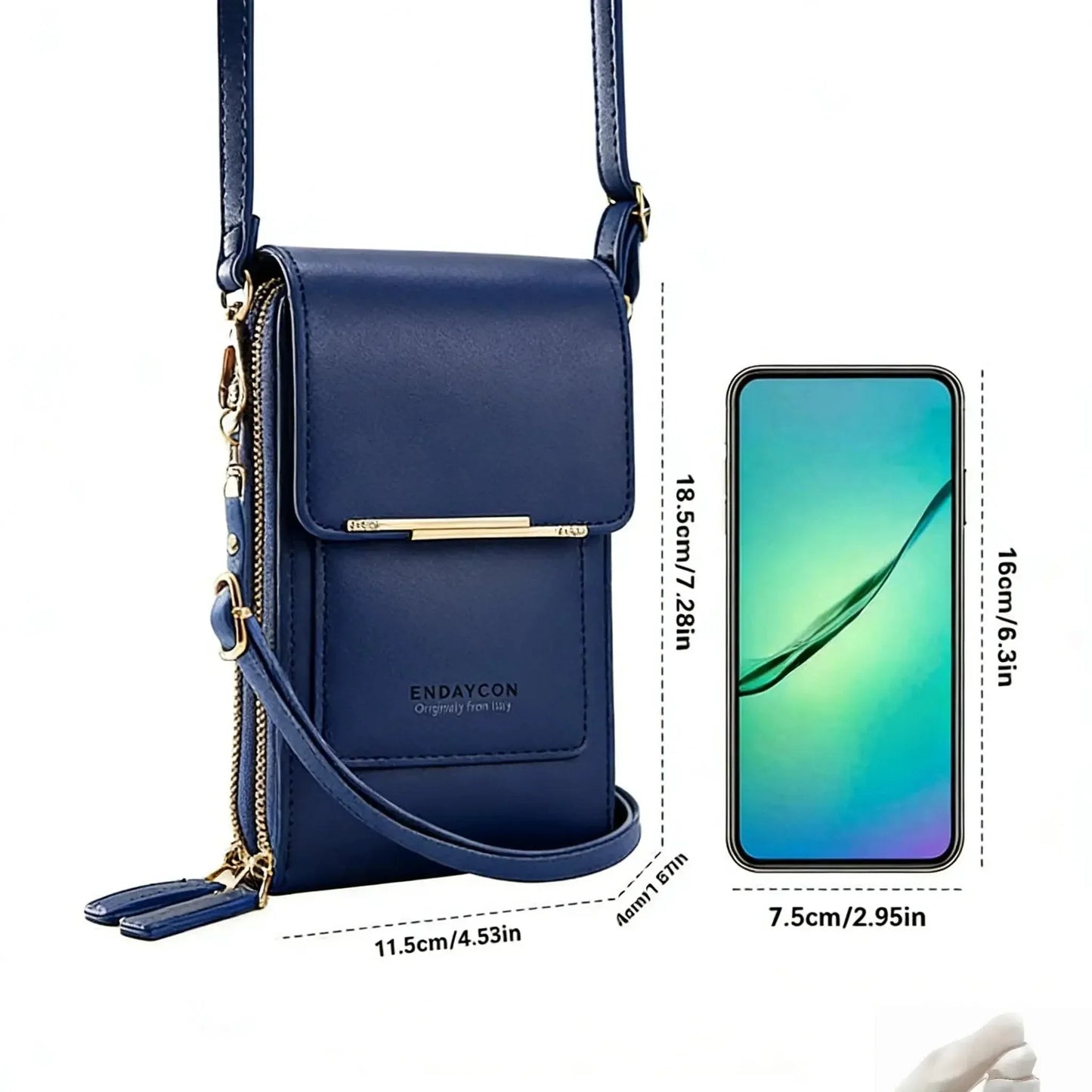🔥Last Day Buy 1 Get 1 Free 19.99AUD Each🔥Simple And Elegant Women's Touchscreen Crossbody Phone Wallet