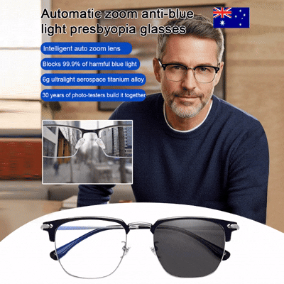 🎁Last day Hot Sale As low as 13.33 AUD each🔥👓Ultra Light Anti Blue Presbyopic Glasses✨