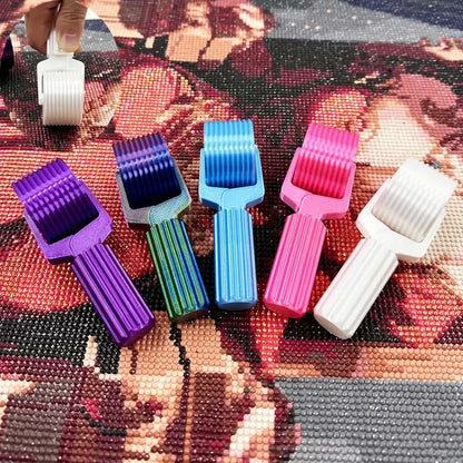 💎✨New 3D Printed Diamond Painting Roller Tool Handmade DIY Diamond-Studding Reinforcement Roller Pressure Diamond Wheel Fixer
