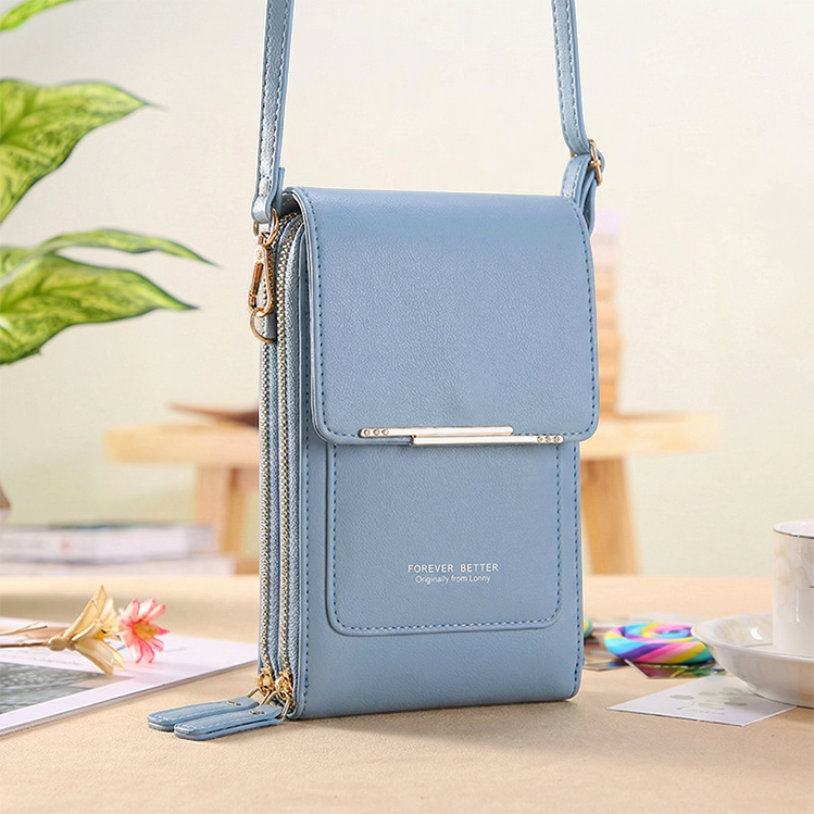 🔥Last Day Buy 1 Get 1 Free 19.99AUD Each🔥Simple And Elegant Women's Touchscreen Crossbody Phone Wallet