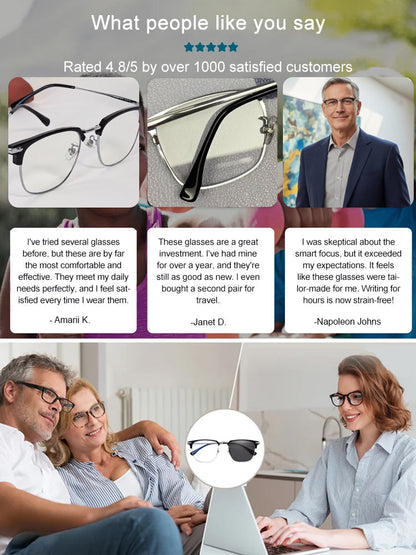 🎁Last day Hot Sale As low as 13.33 AUD each🔥👓Ultra Light Anti Blue Presbyopic Glasses✨