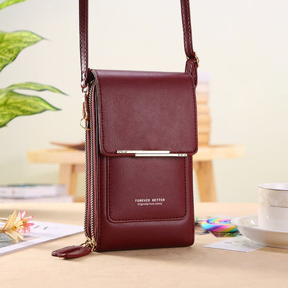 🔥Last Day Buy 1 Get 1 Free $14.99 Each🔥Simple And Elegant Women's Touchscreen Crossbody Phone Wallet