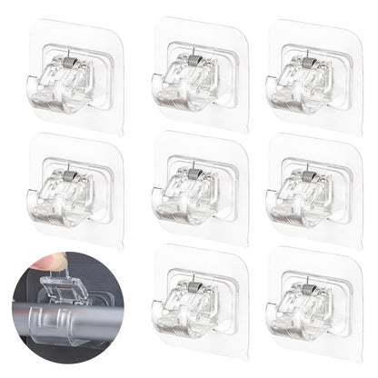🔥Last Day Buy 2 Get 1 Free (18 PCS) $1.38 Each🔥 No-Drill Curtain Brackets — Hold Up to 13 lbs! 💪