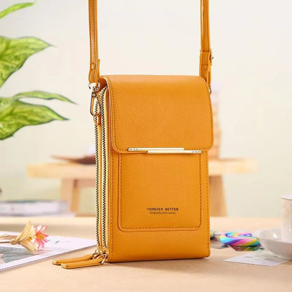 🔥Last Day Buy 1 Get 1 Free $14.99 Each🔥Simple And Elegant Women's Touchscreen Crossbody Phone Wallet