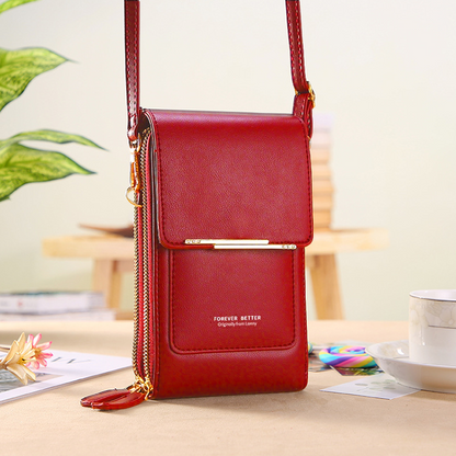 🔥Last Day Buy 1 Get 1 Free 19.99AUD Each🔥Simple And Elegant Women's Touchscreen Crossbody Phone Wallet