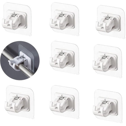 🔥Last Day Buy 2 Get 1 Free (18 PCS) $1.38 Each🔥 No-Drill Curtain Brackets — Hold Up to 13 lbs! 💪