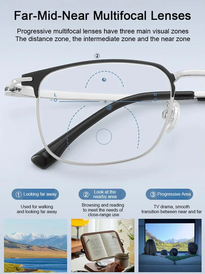 🎁Last day Hot Sale As low as 13.33 AUD each🔥👓Ultra Light Anti Blue Presbyopic Glasses✨