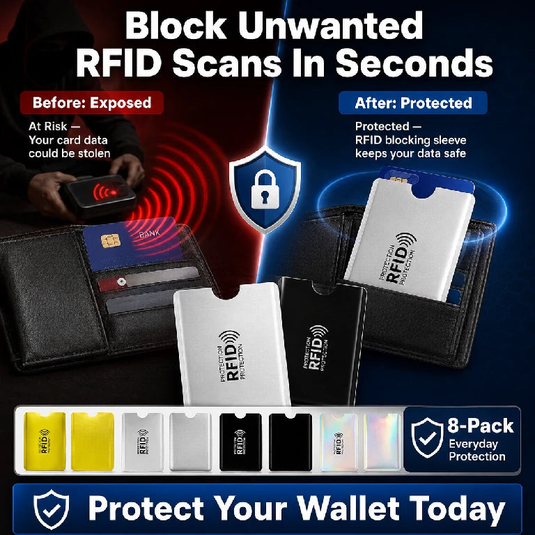 Block Unwanted RFID Scans In Seconds
