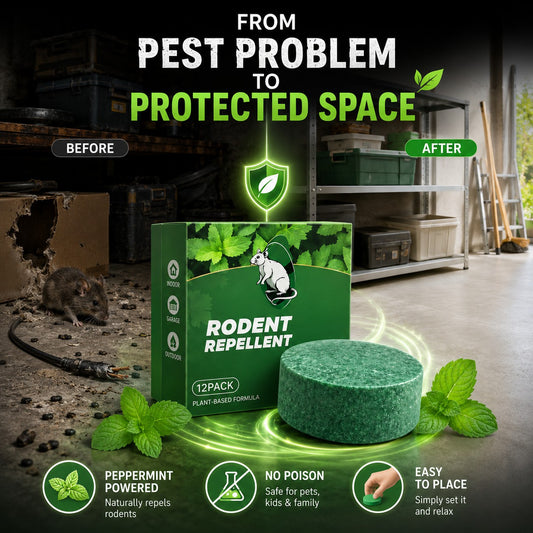 Get Rid of Rats & Mice — Without Poison, Traps, or Mess