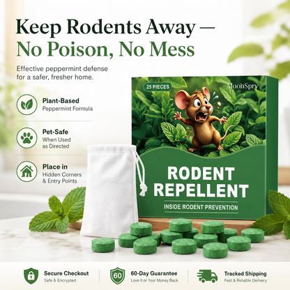 Get Rid of Rats & Mice — Without Poison, Traps, or Mess