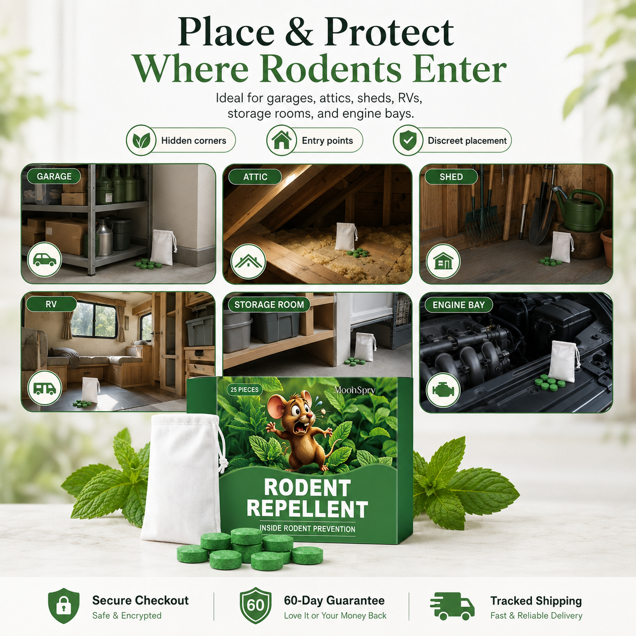 Get Rid of Rats & Mice — Without Poison, Traps, or Mess