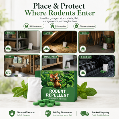 Get Rid of Rats & Mice — Without Poison, Traps, or Mess