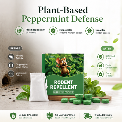 Get Rid of Rats & Mice — Without Poison, Traps, or Mess
