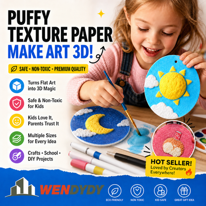 🎨Hot Sale 50% OFF✨Magic Fluffy Pigments, Pigment Paper, DIY Paintbrushes