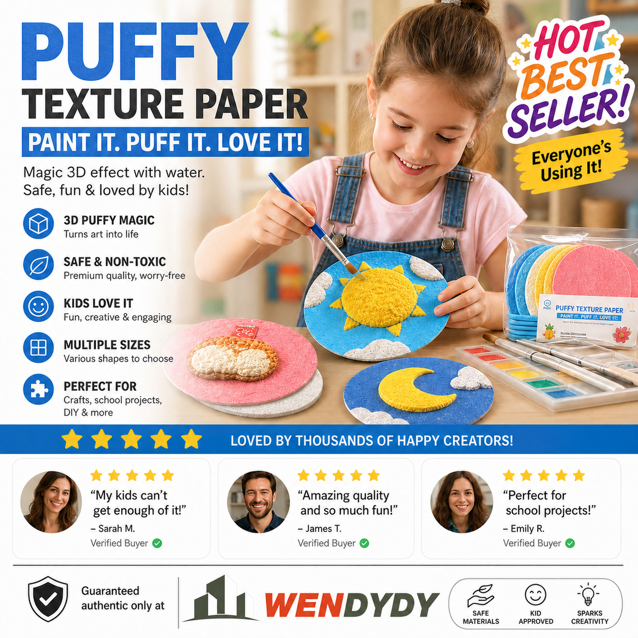 🎨Hot Sale 50% OFF✨Magic Fluffy Pigments, Pigment Paper, DIY Paintbrushes