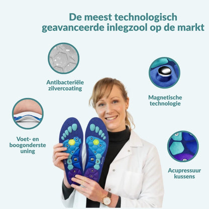 ReliveX™ Magnetische Inlegzolen | Verlies Gewicht bij ELKE STAP