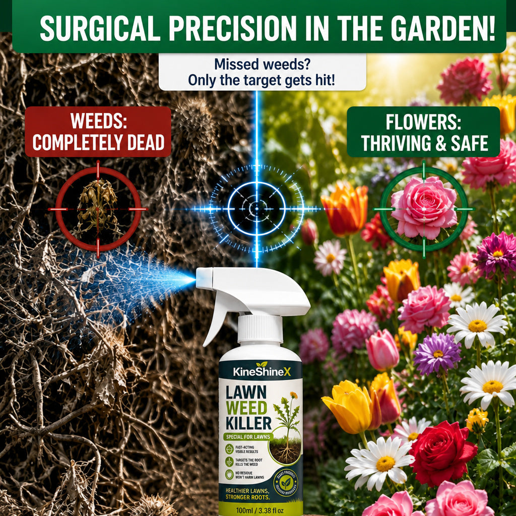 ⚡ [Fall Yard Refresh] Easy & Stress-Free Domestic Weed Killer Spray | Fast-Acting Root Remover for Garden & Patio
