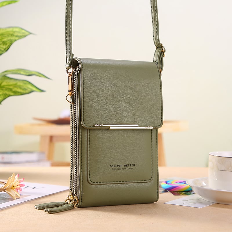 🔥Last Day Buy 1 Get 1 Free $14.99 Each🔥Simple And Elegant Women's Touchscreen Crossbody Phone Wallet
