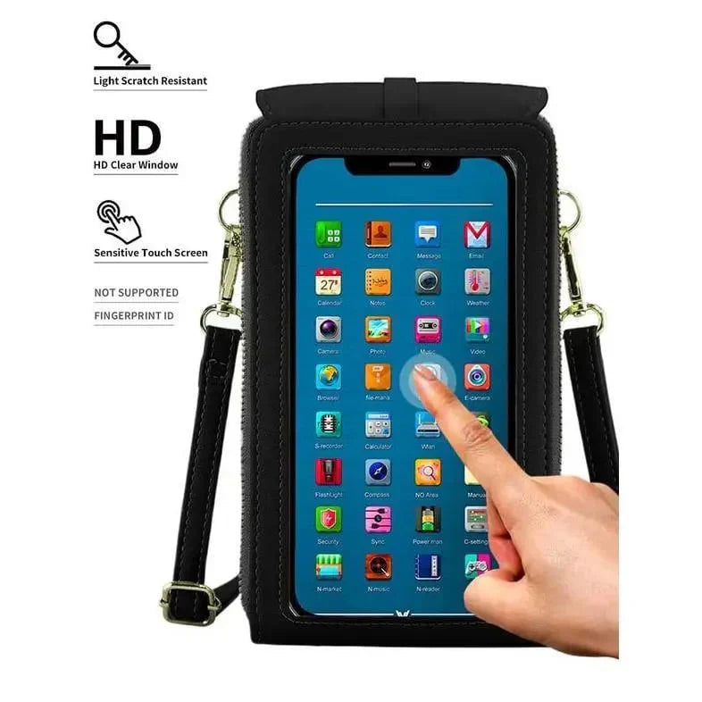 🔥Last Day Buy 1 Get 1 Free 19.99AUD Each🔥Simple And Elegant Women's Touchscreen Crossbody Phone Wallet