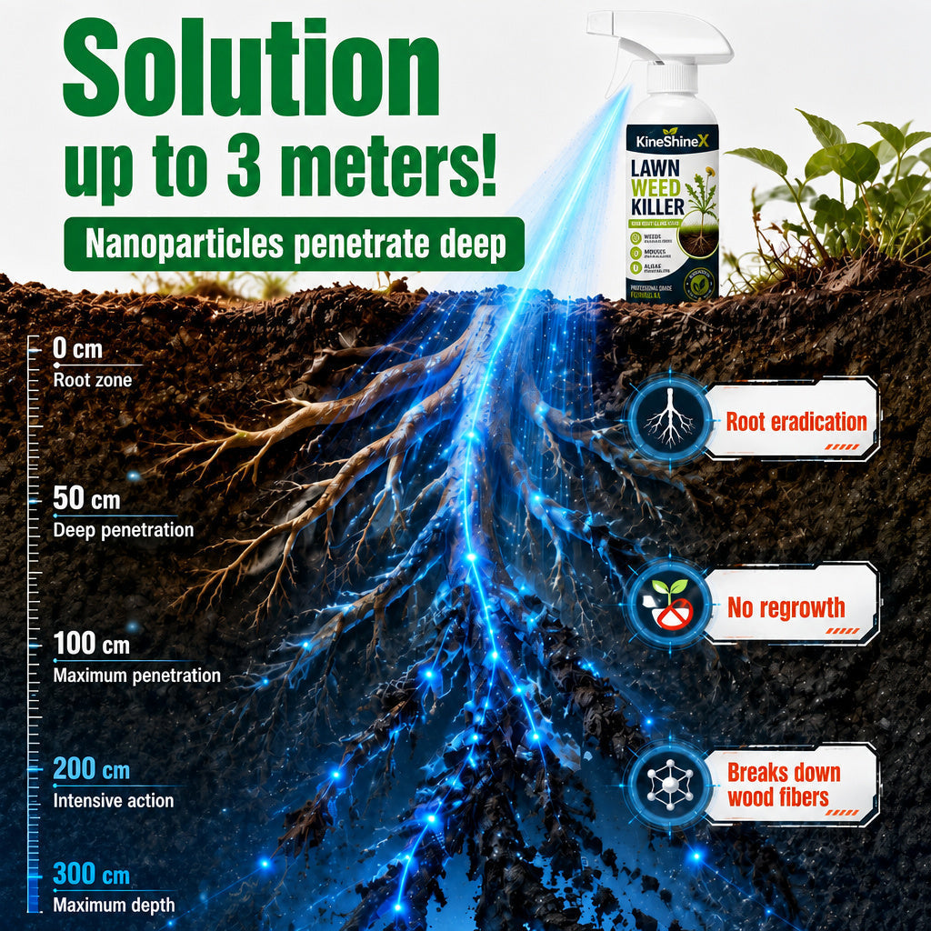 ⚡ [Fall Yard Refresh] Easy & Stress-Free Domestic Weed Killer Spray | Fast-Acting Root Remover for Garden & Patio