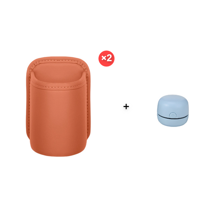 Leather Car Door Cup Holder – Wide‑mouth opening, easy reach for drinks & phone. Clip‑on secure fit. PU leather, tough & stylish. 🛡️✨