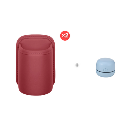Leather Car Door Cup Holder – Wide‑mouth opening, easy reach for drinks & phone. Clip‑on secure fit. PU leather, tough & stylish. 🛡️✨