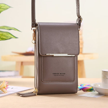 🔥Last Day Buy 1 Get 1 Free $14.99 Each🔥Simple And Elegant Women's Touchscreen Crossbody Phone Wallet