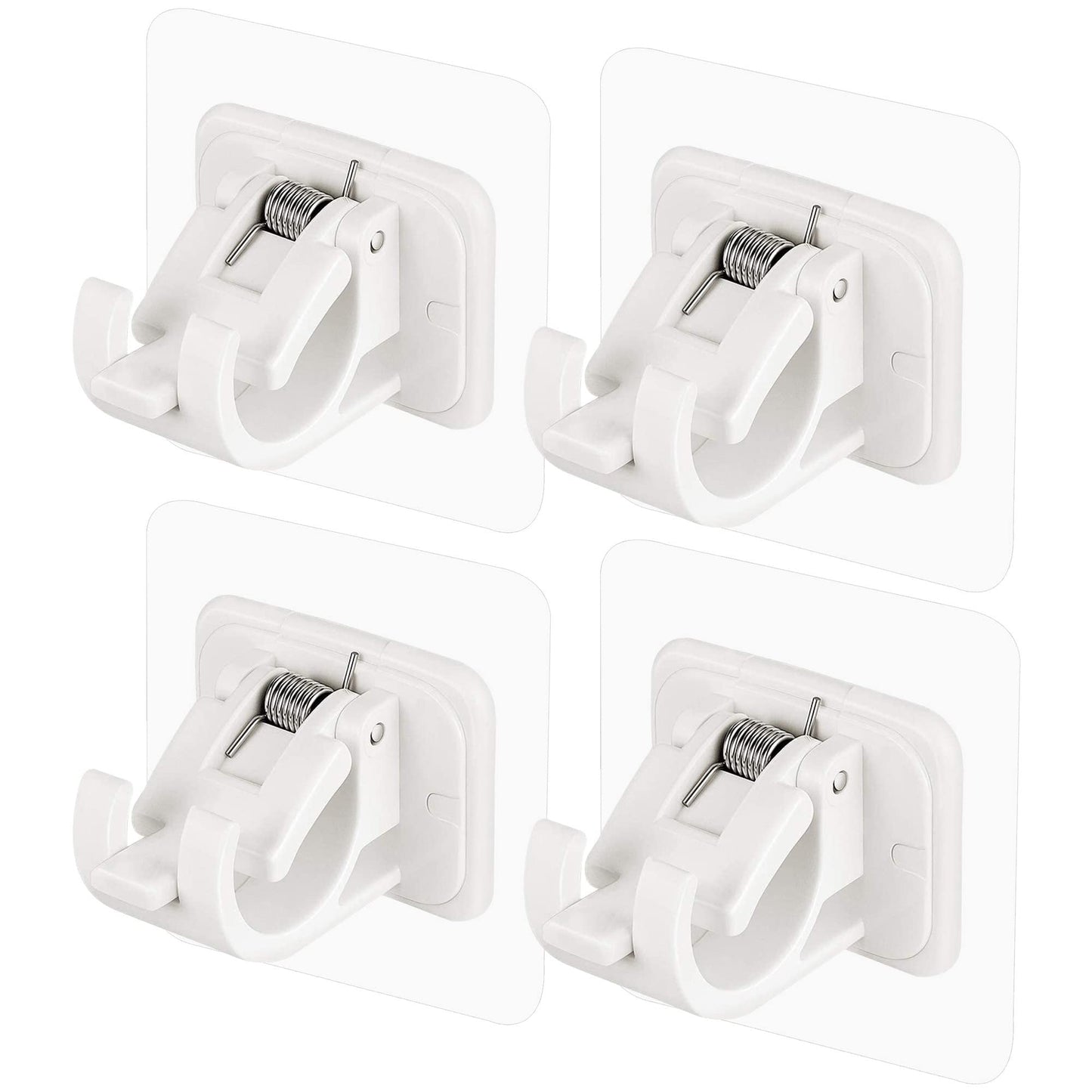 🔥Last Day Buy 2 Get 1 Free (18 PCS) $1.38 Each🔥 No-Drill Curtain Brackets — Hold Up to 13 lbs! 💪