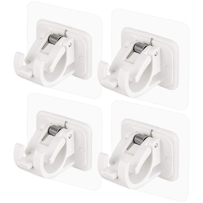 🔥Last Day Buy 2 Get 1 Free (18 PCS) $1.38 Each🔥 No-Drill Curtain Brackets — Hold Up to 13 lbs! 💪