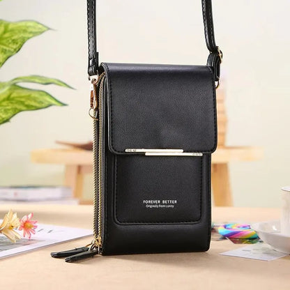 🔥Last Day Buy 1 Get 1 Free 19.99AUD Each🔥Simple And Elegant Women's Touchscreen Crossbody Phone Wallet