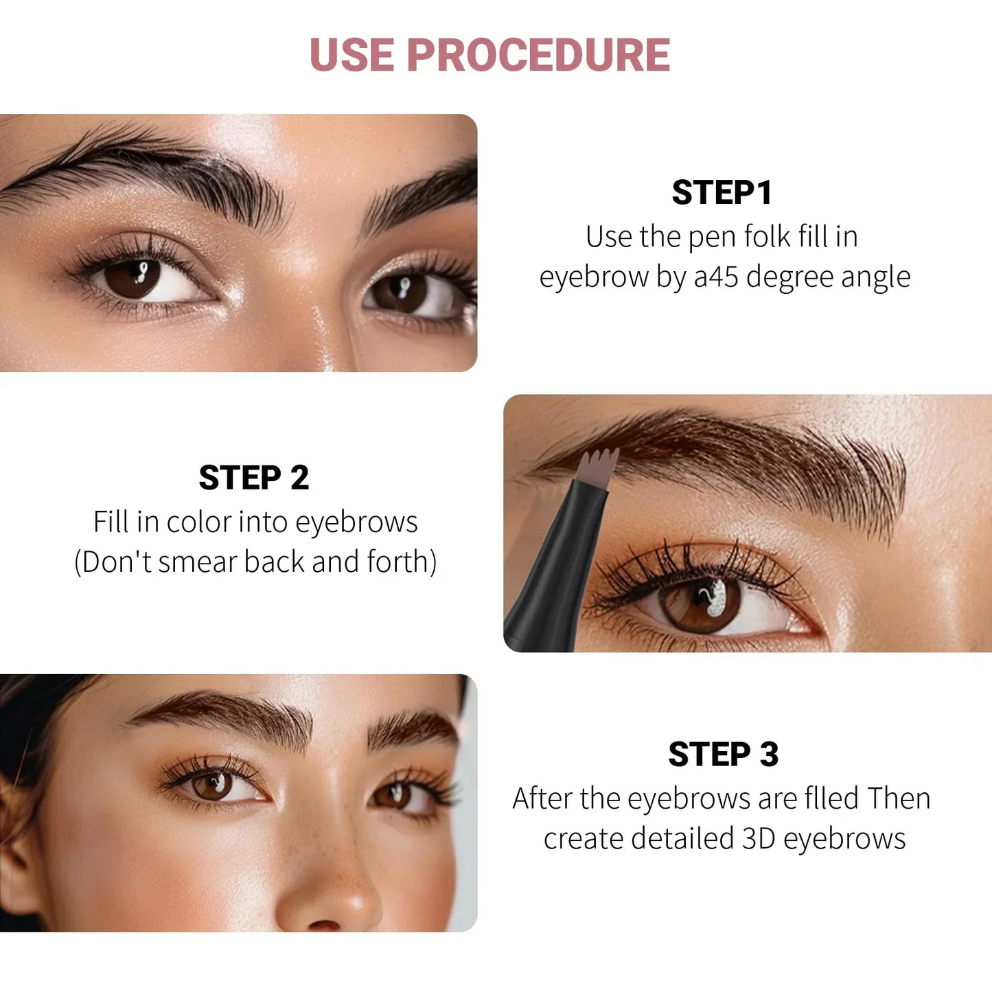 🔥Last Day Buy 1 Get 1 Free 14.99 AUD Each🔥Natural Brow Beauty Pen