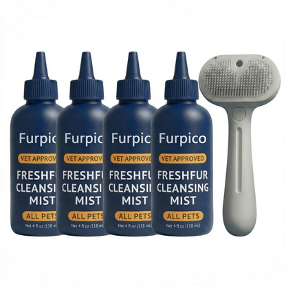 Furpico No-Rinse Coat Refresh System for Cats &Dogs