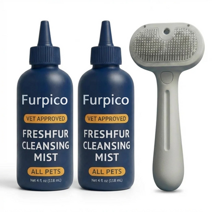 Furpico No-Rinse Coat Refresh System for Cats &Dogs