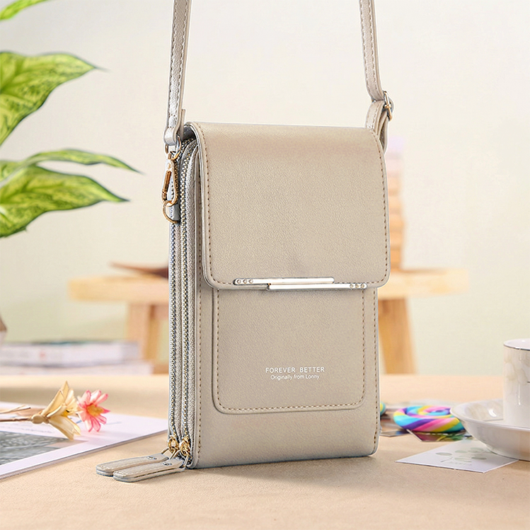 🔥Last Day Buy 1 Get 1 Free 19.99AUD Each🔥Simple And Elegant Women's Touchscreen Crossbody Phone Wallet