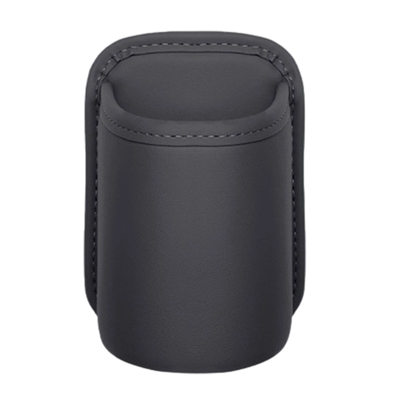 Leather Car Door Cup Holder – Wide‑mouth opening, easy reach for drinks & phone. Clip‑on secure fit. PU leather, tough & stylish. 🛡️✨