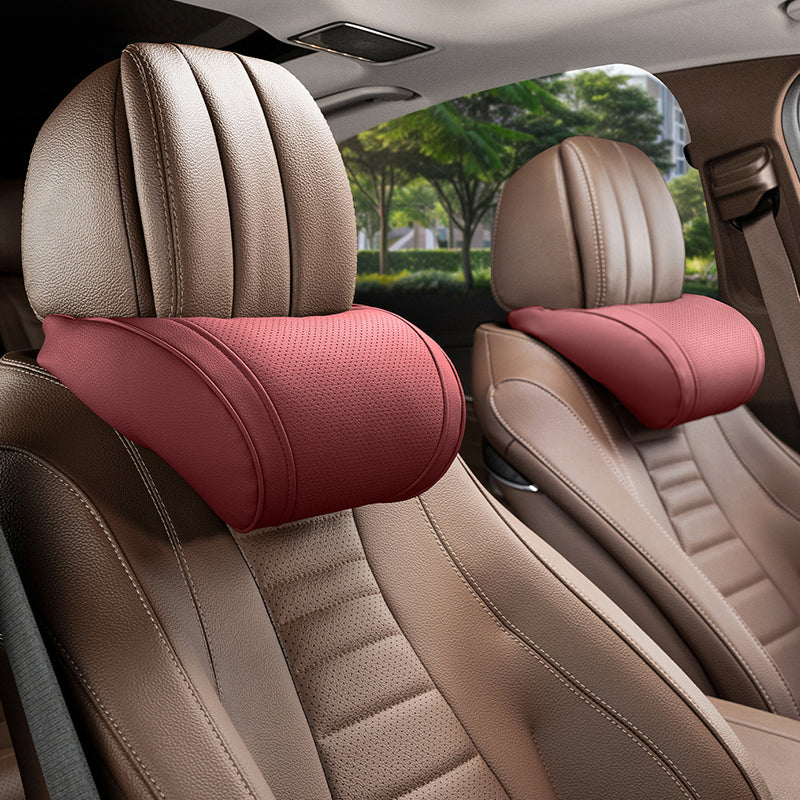 🚗Ergonomic Headrest and Lumbar Support Set for Car Seats