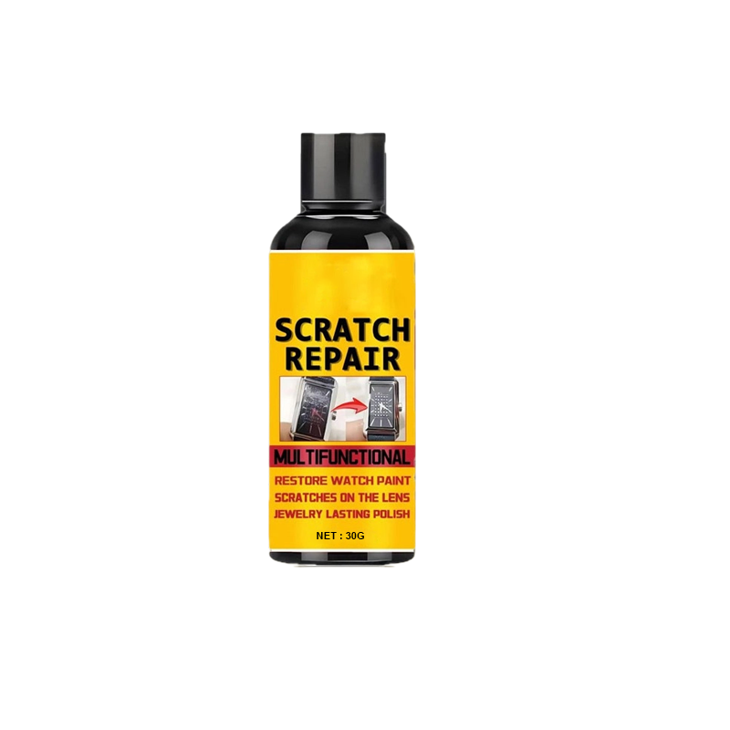 Scratch repair polish result 1