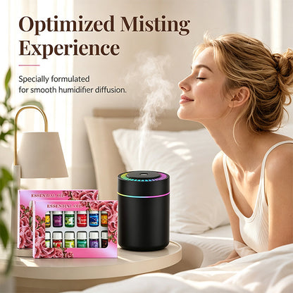 🌺The fresh scent lifts your mood！🌷12-Pack Water Soluble Essential Oils Set