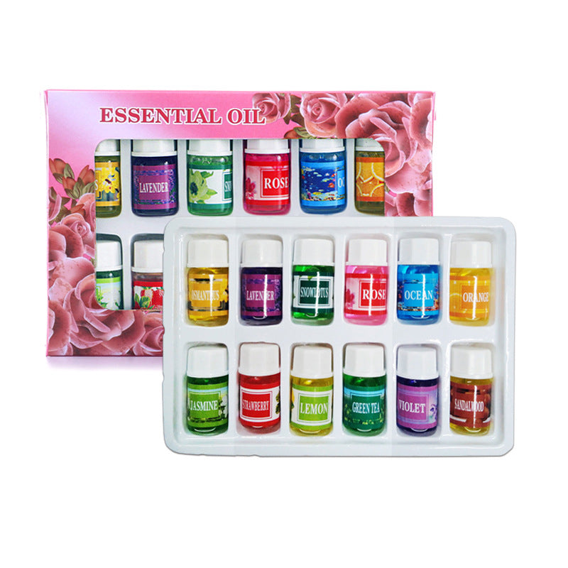 🌺The fresh scent lifts your mood！🌷12-Pack Water Soluble Essential Oils Set