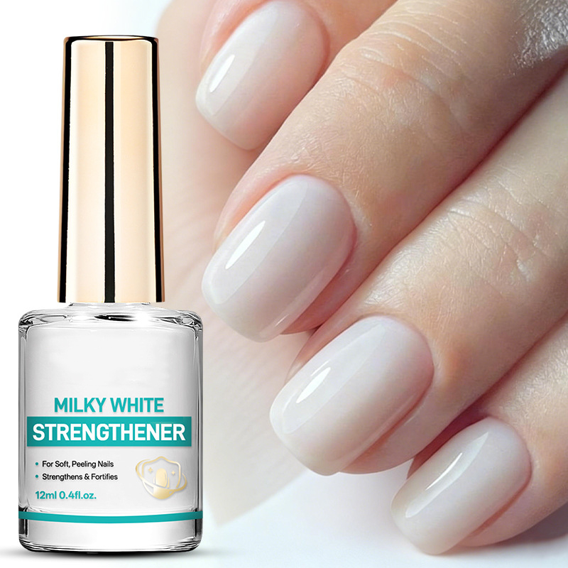 🔥Last Day Buy 1 Get 1 Free $ 9.99 Each🔥💅 Professional Milk Protein Nail Strengthener – Strengthening Treatment for Weak & Brittle Nails🛡️✨