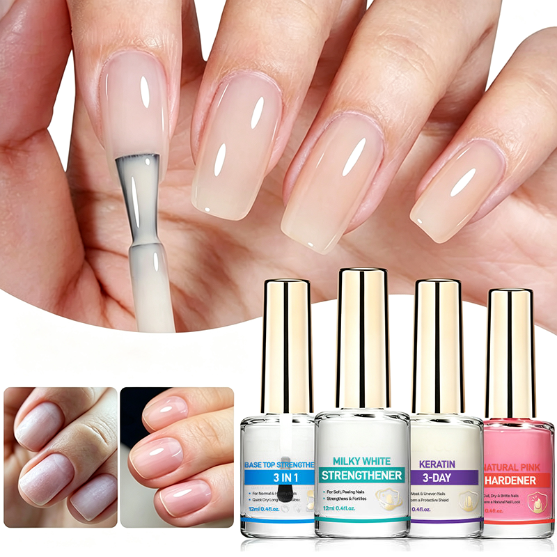 🔥Last Day Buy 1 Get 1 Free $ 9.99 Each🔥💅 Professional Milk Protein Nail Strengthener – Strengthening Treatment for Weak & Brittle Nails🛡️✨