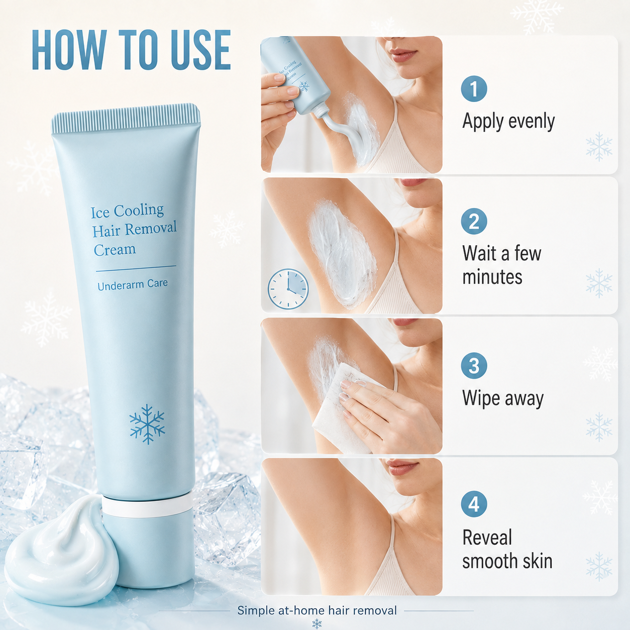 🔥Last Day Buy 1 Get 1 Free $ 9.99 Each🔥Gentle Hair Removal Cream